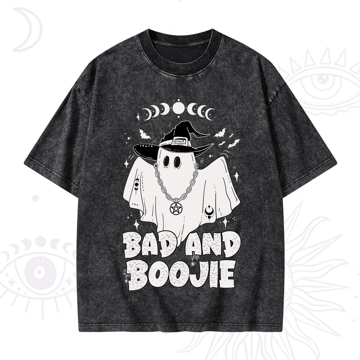 Bad and Boo Jee Halloween Washed T-Shirt