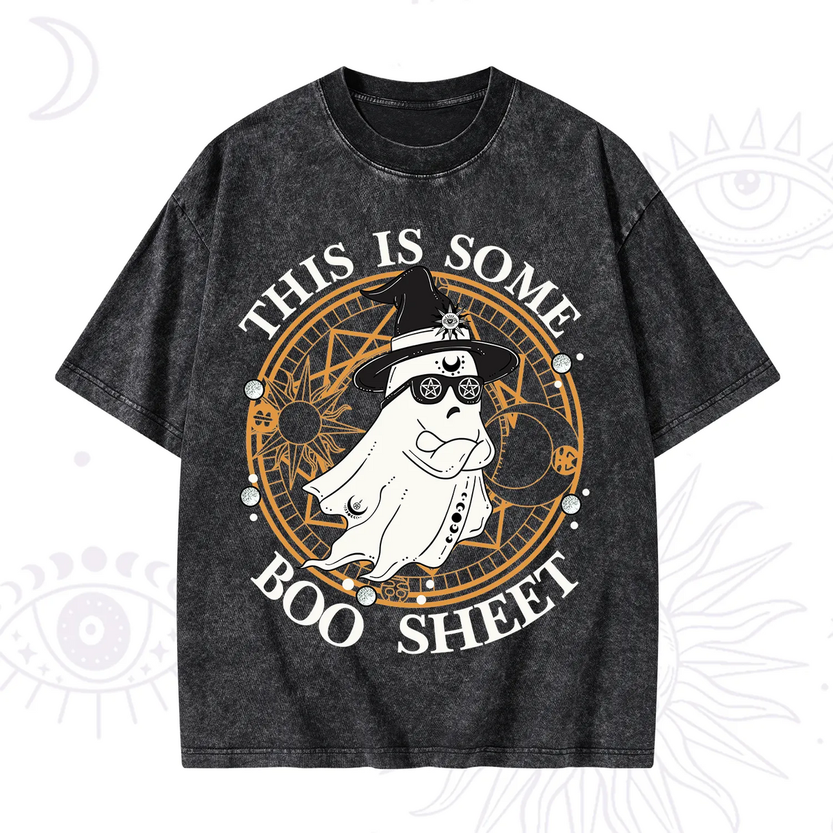 This Is Some Boo Sheet Halloween Washed T-Shirt