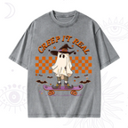 Creep It Real Halloween Washed T-Shirt