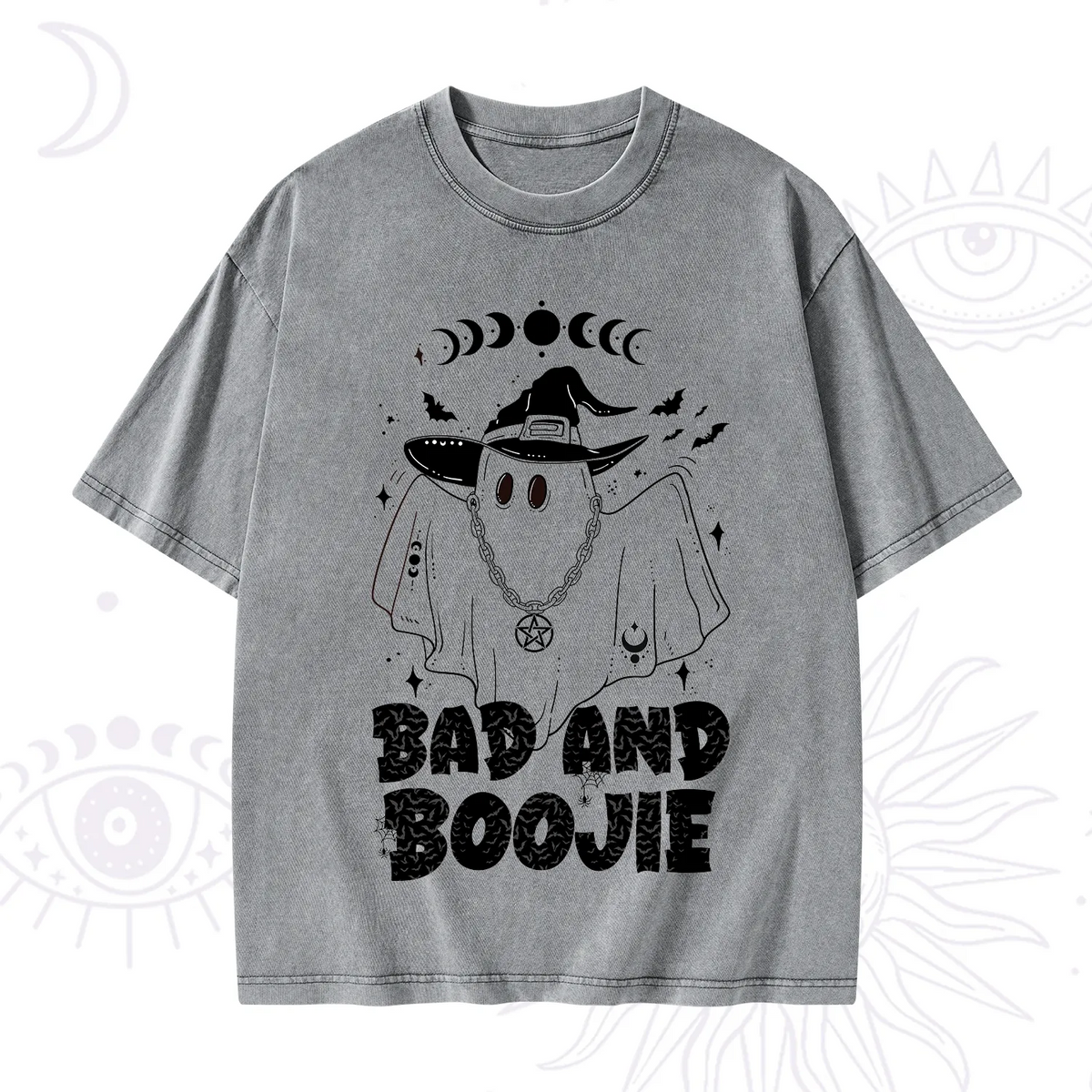 Bad and Boo Jee Halloween Washed T-Shirt