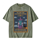 The Witches You Couldn't Burn Oracle Card Washed T-Shirt