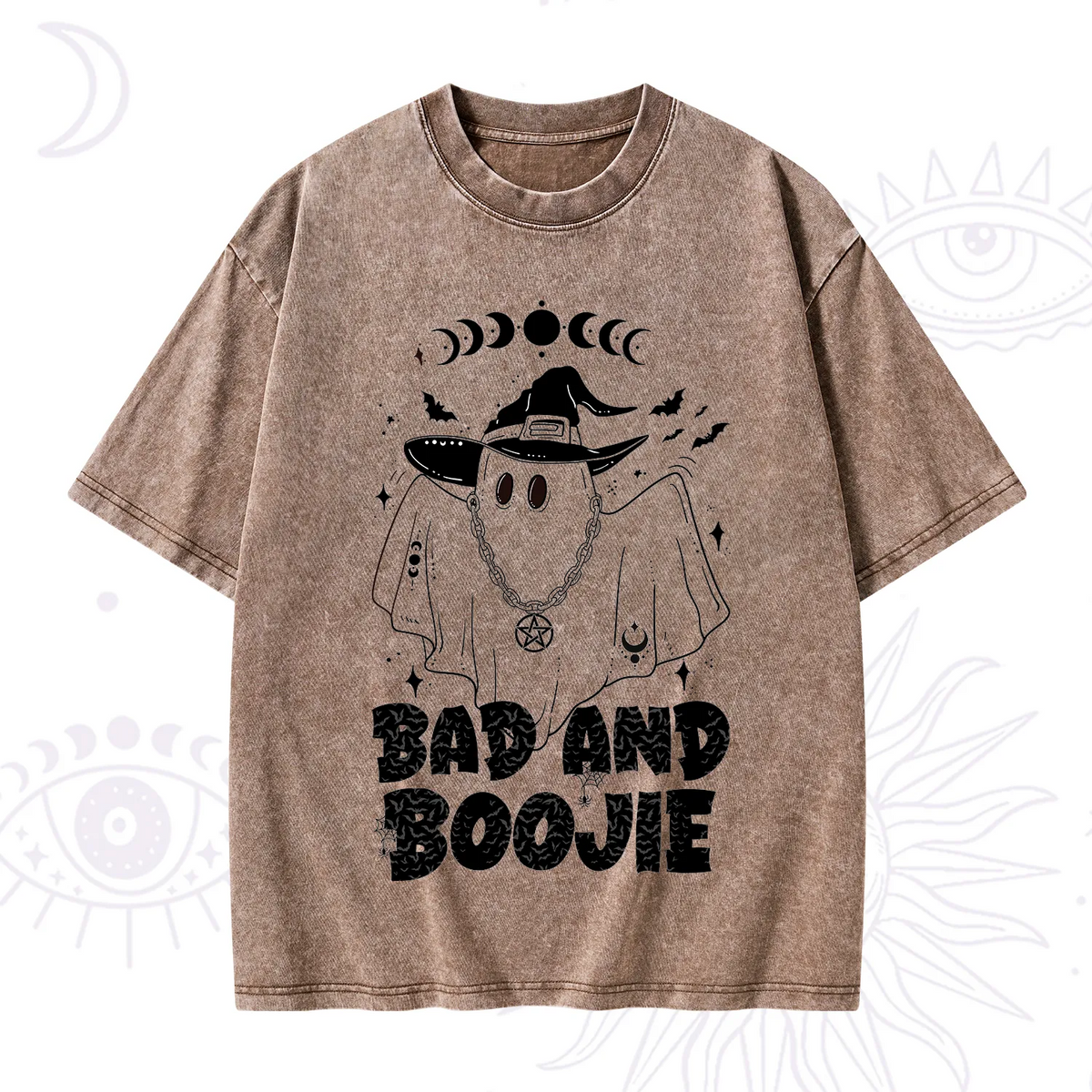 Bad and Boo Jee Halloween Washed T-Shirt