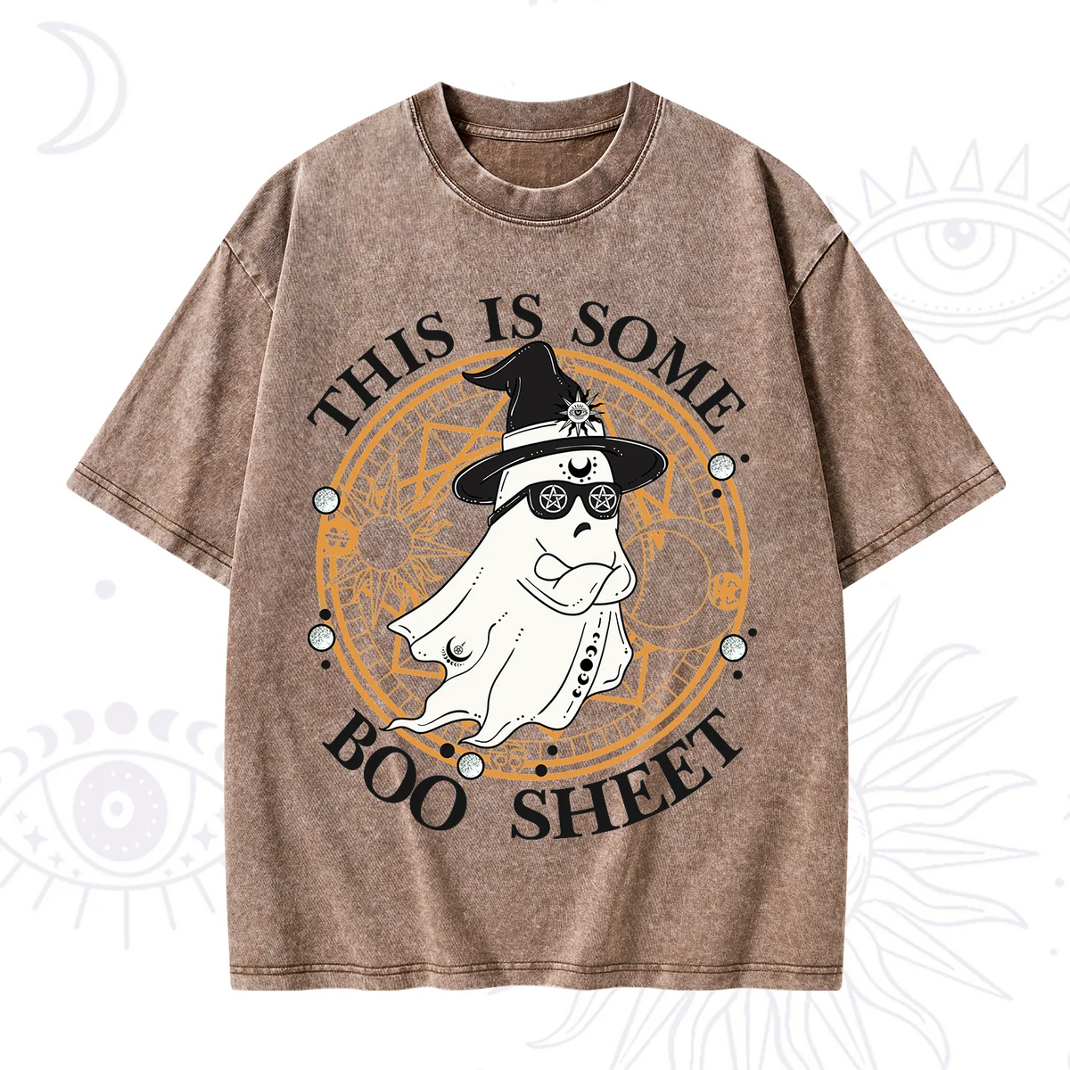This Is Some Boo Sheet Halloween Washed T-Shirt