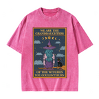 The Witches You Couldn't Burn Oracle Card Washed T-Shirt