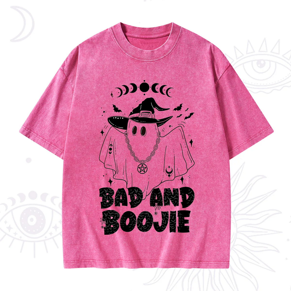 Bad and Boo Jee Halloween Washed T-Shirt