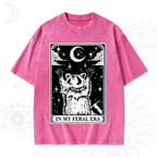 The In My Feral Era Oracle Card Washed T-Shirt