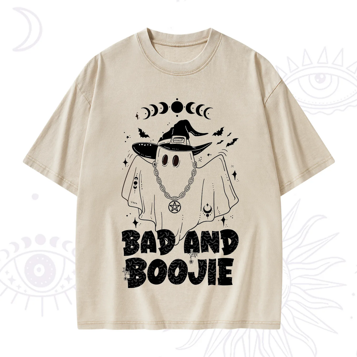 Bad and Boo Jee Halloween Washed T-Shirt