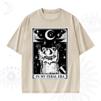 The In My Feral Era Oracle Card Washed T-Shirt