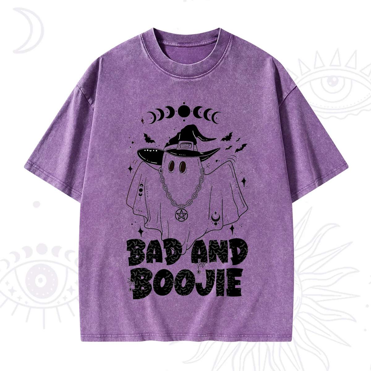 Bad and Boo Jee Halloween Washed T-Shirt