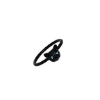 Black kitten ring
