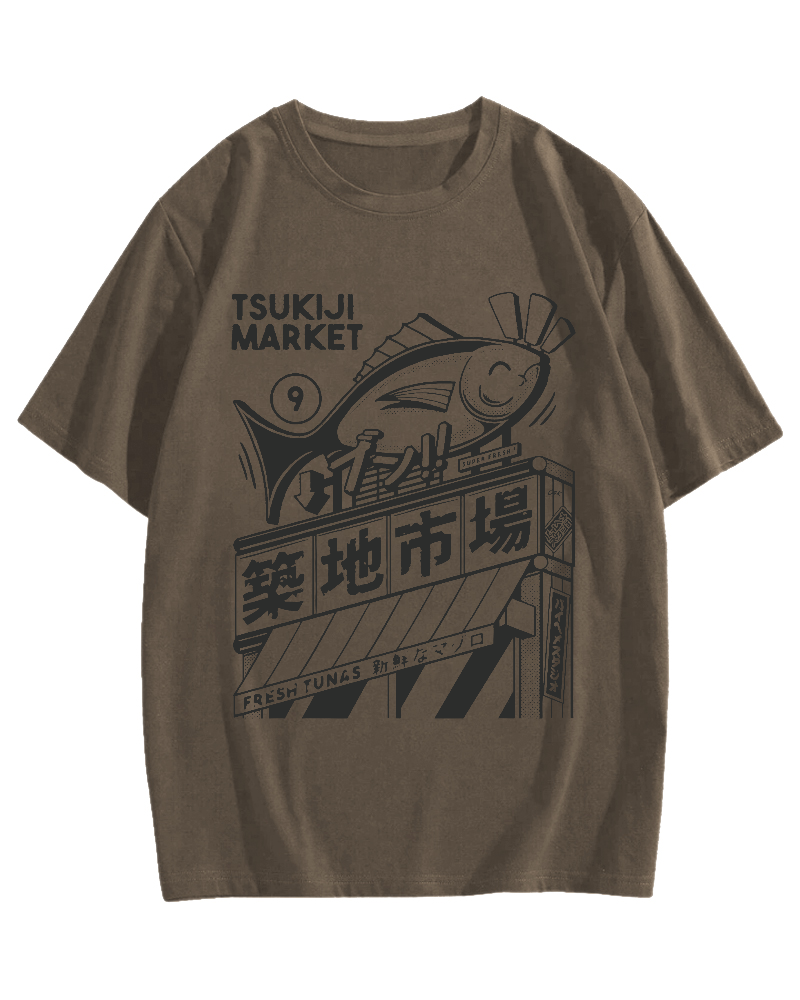 Tsukiji Seafood Market T-shirt