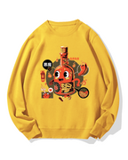 Bottle Devil Cotton Sweatshirt