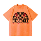 Baseball Vintage Wash Japanese Design T-Shirt