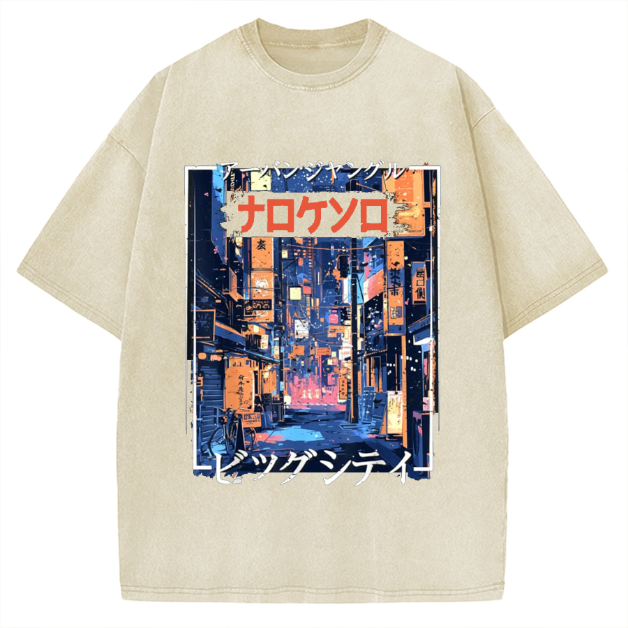 Big City Tokyo Vintage Washed T-shirt