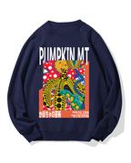 Pumpkin Art Cotton Sweatshirt