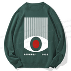 Unisex Artistic Geometric Eyes Printed Sweatshirt