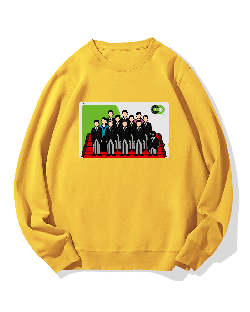 Suica Minister Cotton Sweatshirt