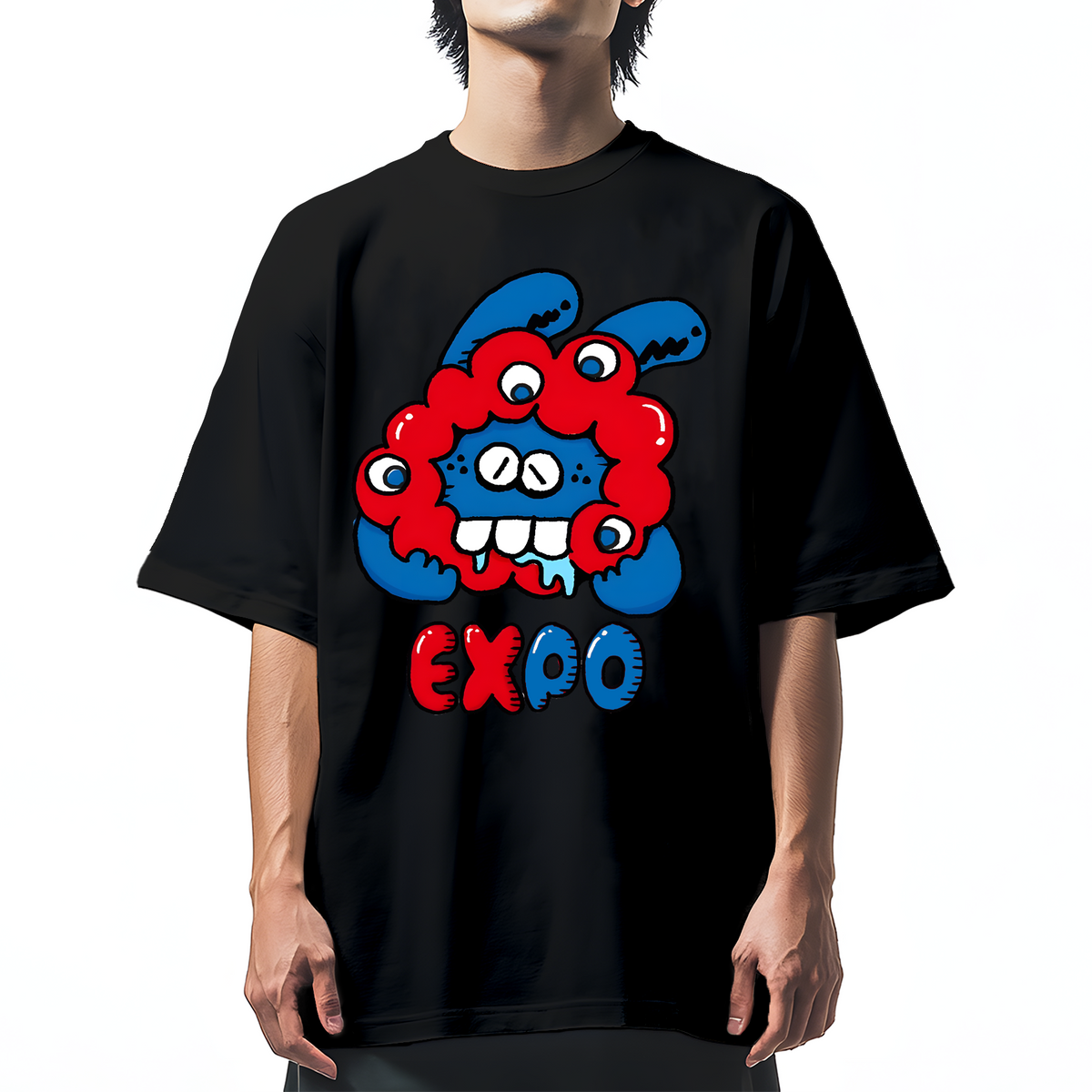 Cute rabbit EXPO Osaka 2025 Cotton casual T-shirt