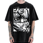 Cat vs Zucchini Vintage Washed T-shirt
