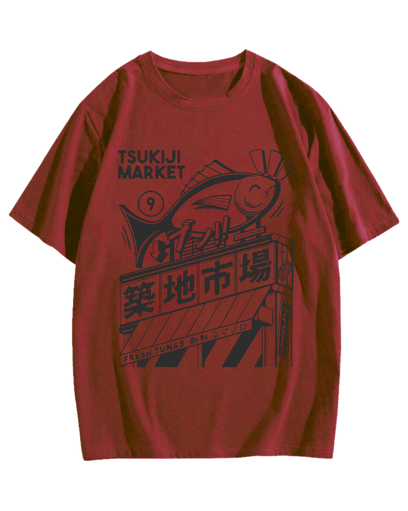 Tsukiji Seafood Market T-shirt