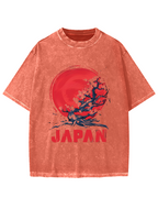 Japan Sakura Vintage Washed T-shirt