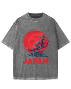 Japan Sakura Vintage Washed T-shirt