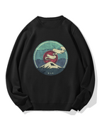 Fuji Mountain Cotton Sweatshirt