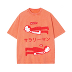Fly Vintage Wash Japanese Design T-Shirt