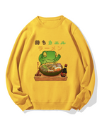 Frog Ramen Cotton Sweatshirt
