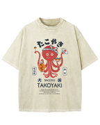 Kansai Takoyaki Vintage Washed T-shirt