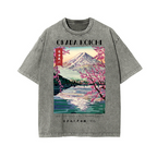 Okada Koichi Vintage Wash Japanese Design T-Shirt