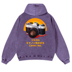 Canon Vintage Washed Cotton Back Art Hoodie