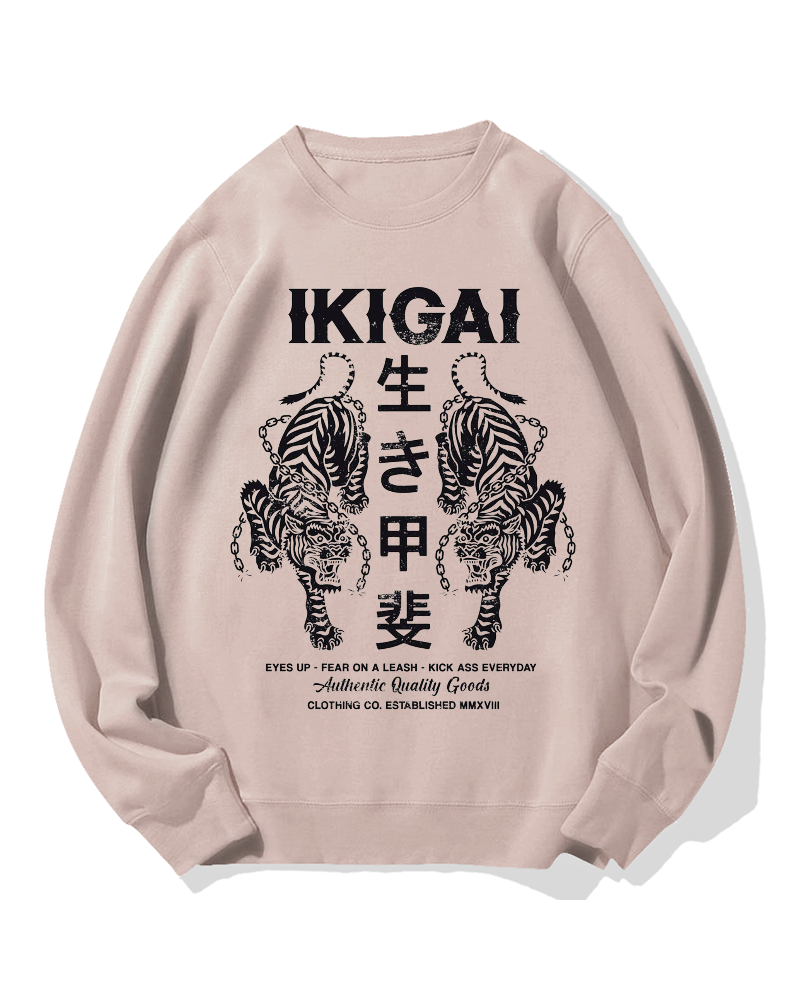 Reason for living Tigers Cotton Sweatshirt