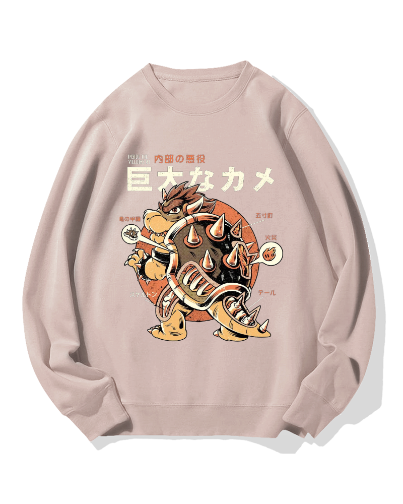 Giant Turtle Cotton Sweatshirt