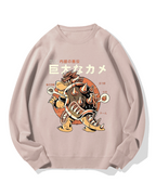Giant Turtle Cotton Sweatshirt