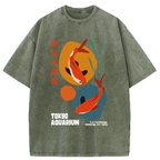 Unisex Tokyo Koi Dreams Washed T-Shirt
