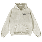 Shrimp Vintage Washed Cotton Back Art Hoodie