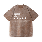 Life Vintage Wash Japanese Design T-Shirt