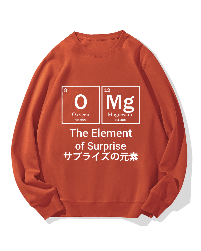 The Element of Surprise Cotton Sweatshirt