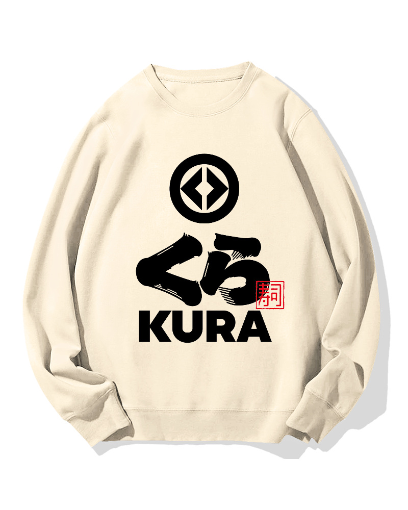 Kura Sushi Cotton Sweatshirt