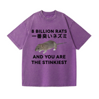Rat Vintage Wash Japanese Design T-Shirt