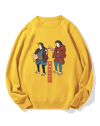 Catfish Band Cotton Sweatshirt