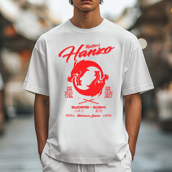 Okinawa Japan Hattori Hanzo Japanese Style Classic Tee