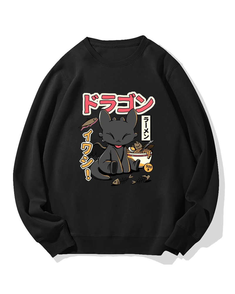 Dragon Ramen Cotton Sweatshirt