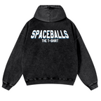 Spaceballs Vintage Washed Cotton Back Art Hoodie