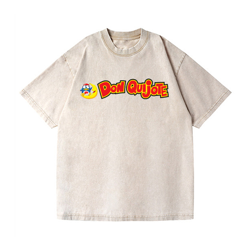 Don Quijote Vintage Wash Japanese Design T-Shirt