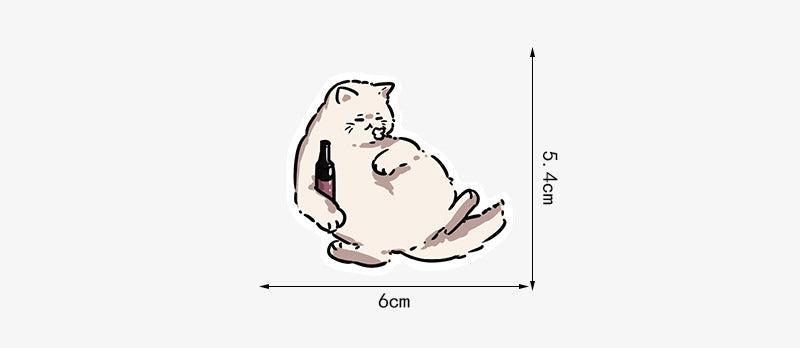 50 Meet The Kittens Stickers