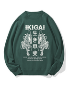 Reason for living Tigers Cotton Sweatshirt
