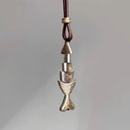 Deconstructed Fish Necklace