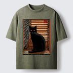 Unisex Guardian of the Steps Washed T-Shirt